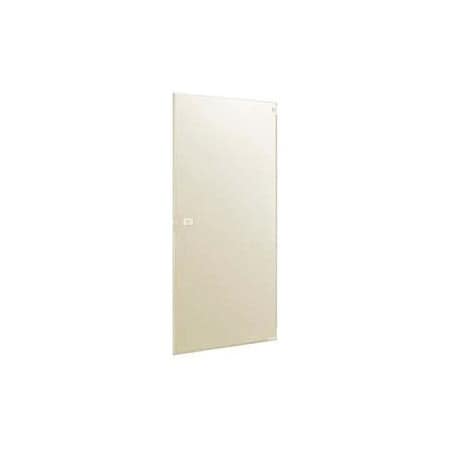 Metpar Corp Plastic Laminate Inward Swing Partition Door 25-3/5" W Almond 3226AD / 13025
